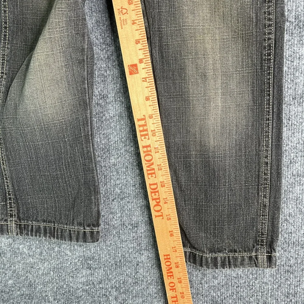 Vintage Y2K Southpole Jeans Boys 6 Black Wash Grunge Hip Hop Skate‎